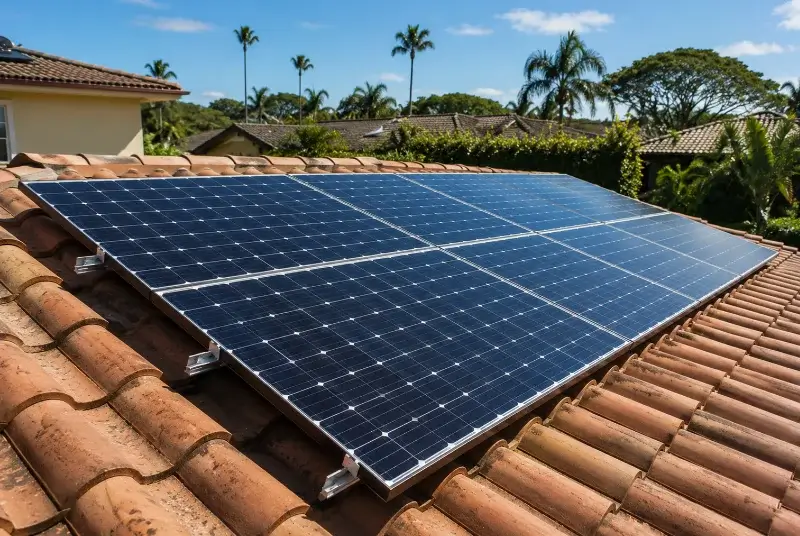 Installation de panneaux solaires à Montferrand